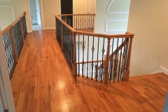 Oak Wood Floor Upstairs Hall