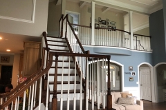 Custom Hardwood Staircase design