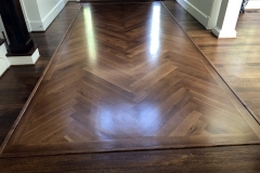 Custom Hardwood Floor Design Installation