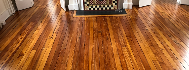 old wood floor oak hardwood made to look new from Amazonia Floors the best wood floor restoration companies